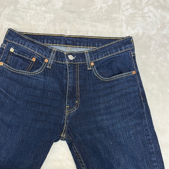 Levi's Blue Bootcut Jeans Classic Style - Picture 3 of 7
